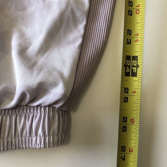 Athleta Brooklyn Lined Jogger Pants Shasta Purple Camo Print Pockets  Size 10 - Picture 8 of 16